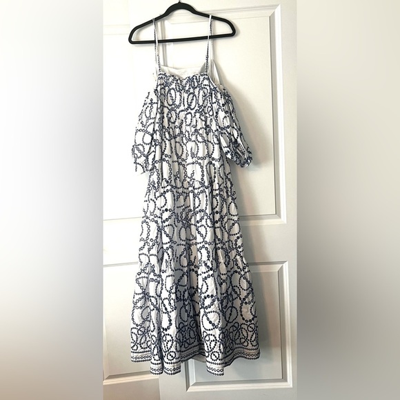 By Anthropologie Puff-Sleeve Eyelet Dress - Picture 11 of 13